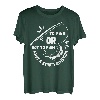 Fischen oder nicht angeln, was für eine blöde Frage, Angeln lustig T-Shirt