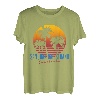 Vintage-Stil San Juan Capistrano California Palm Sunset CA Retro T-Shirt