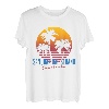 Vintage-Stil San Juan Capistrano California Palm Sunset CA Retro T-Shirt