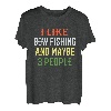Bogen-Angel-Design / I Like Bow Fishing And Maybe 3 Personen T-Shirt