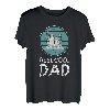 Vater Angler Kinder Vatertag Sohn Töchter Papa Angeln T-Shirt