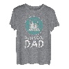 Vater Angler Kinder Vatertag Sohn Töchter Papa Angeln T-Shirt