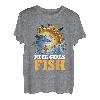 Angelrolle für Mädchen, Fischer, Angeln, Design T-Shirt