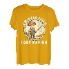I'm Nicer When I Get to Fish Lustiger Angel-Humor T-Shirt