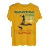 Manchmal ist es ein Fisch, andere Male ist es ein Buzz lustiges Angeln T-Shirt
