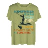 Manchmal ist es ein Fisch, andere Male ist es ein Buzz lustiges Angeln T-Shirt
