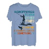 Manchmal ist es ein Fisch, andere Male ist es ein Buzz lustiges Angeln T-Shirt