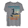 Manchmal ist es ein Fisch, andere Male ist es ein Buzz lustiges Angeln T-Shirt
