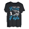 Dieses Kind liebt es, beim Angeln zu fischen T-Shirt