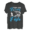 Dieses Kind liebt es, beim Angeln zu fischen T-Shirt