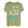 Dieses Kind liebt es, beim Angeln zu fischen T-Shirt