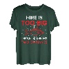 meins ist zu groß Ich muss meine beiden großen Hände zum Fischen benutzen T-Shirt