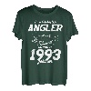 30 Geburtstag Mann Angler T-Shirt