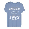 30 Geburtstag Mann Angler T-Shirt