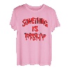 Lustiger Slogan Damen Herren Slogan Etwas Fischig Lustiger Slogan T-Shirt