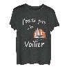 Geschenkidee Marin Humor Ich kann nicht j ai Segelboot T-Shirt