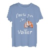 Geschenkidee Marin Humor Ich kann nicht j ai Segelboot T-Shirt