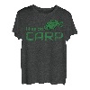 Geschenk Karpfenangler Spiegelkarpfen Angler MISSION CARP T-Shirt