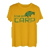 Geschenk Karpfenangler Spiegelkarpfen Angler MISSION CARP T-Shirt