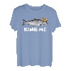 King Me Lachsangeln T-Shirt