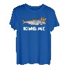 King Me Lachsangeln T-Shirt