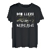 Herren Fischer Angel Angeln Ich Liebe meine Frau Angler T-Shirt