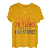 Fishing I've Got 70 Years Worth Of Fish Stories Großvater T-Shirt