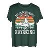 My Broom Broke So Now I Go Kajak, Halloween T-Shirt