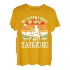 My Broom Broke So Now I Go Kajak, Halloween T-Shirt