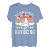 My Broom Broke So Now I Go Kajak, Halloween T-Shirt