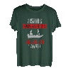 Selbstausdruck Angeln jeden Tag positives Denken T-Shirt