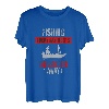 Selbstausdruck Angeln jeden Tag positives Denken T-Shirt