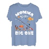 Momma of the Big One Geburtstag Angeln Thema Geburtstag Feier T-Shirt