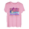 Cocoa Beach Retro 80er Jahre Vaporwave Strand Urlaub T-Shirt