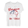 Die besten Fischer wurden 1984 geboren Fun 38 Birthday Fishing T-Shirt
