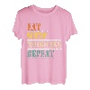 Eat Sleep Noodling Repeat Noodling Waller angeln T-Shirt