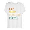 Eat Sleep Noodling Repeat Noodling Waller angeln T-Shirt