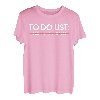 Lustige To-Do-Liste Barsch Angeln Sport Hobby Damen Herren T-Shirt