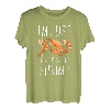 Ich bin nur für den Liebhaber von Garnelen und Meeresfrüchten da T-Shirt