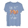 Ich bin nur für den Liebhaber von Garnelen und Meeresfrüchten da T-Shirt