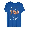 Ich bin nur für den Liebhaber von Garnelen und Meeresfrüchten da T-Shirt