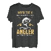 Fischer Geschenk Nachtangeln Fischfang Angler Angeln Fishing T-Shirt