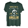Fischer Geschenk Nachtangeln Fischfang Angler Angeln Fishing T-Shirt