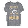 Fischer Geschenk Nachtangeln Fischfang Angler Angeln Fishing T-Shirt