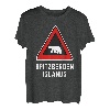 Spitzbergen Achtung Eisbären Schild T-Shirt