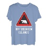 Spitzbergen Achtung Eisbären Schild T-Shirt