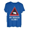 Spitzbergen Achtung Eisbären Schild T-Shirt