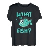 What da Fish Lustiger Angler Motiv Ozean Fisch Angel Angeln T-Shirt