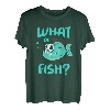 What da Fish Lustiger Angler Motiv Ozean Fisch Angel Angeln T-Shirt