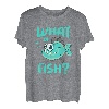 What da Fish Lustiger Angler Motiv Ozean Fisch Angel Angeln T-Shirt